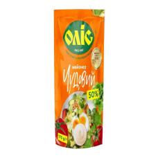 Майонез "Чудовий" 50% дой-пак 170г Оліс(25шт)