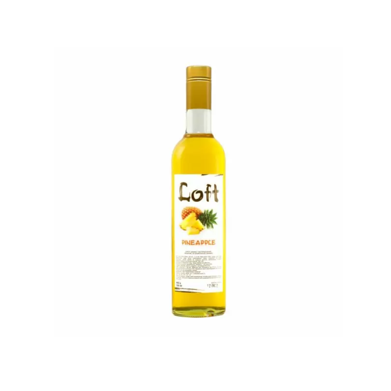 Ананас сироп Loft 0,7 л (9 шт/ящ.) Ананас сироп Loft 0,7 л (9 шт/ящ.)