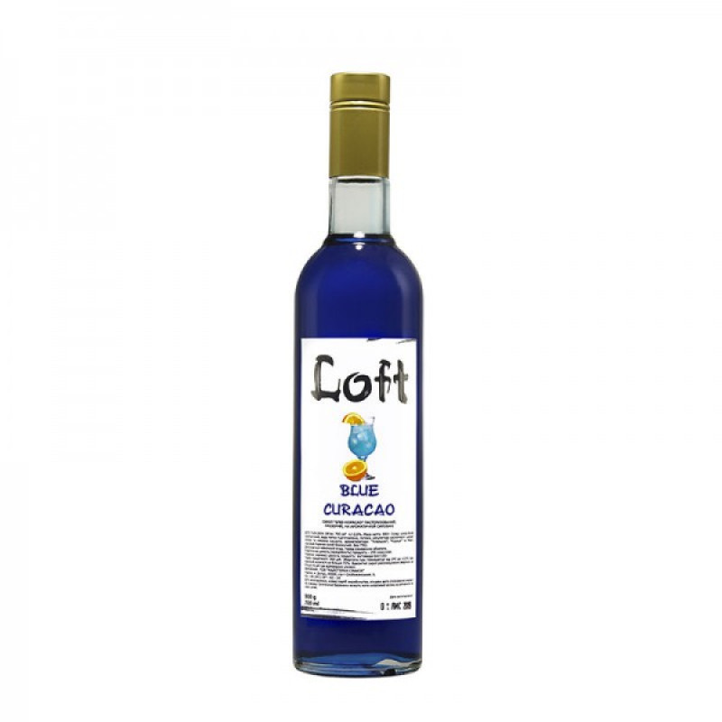 Блю Кюросао сироп Loft 0,7 л (9 шт/ящ.) Блю Кюросао сироп Loft 0,7 л (9 шт/ящ.)