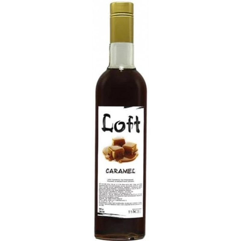 Ванільна карамель сироп Loft 0,7 л (9 шт/ящ.) Ванільна карамель сироп Loft 0,7 л (9 шт/ящ.)